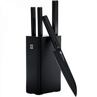 Набор ножей Huo Hou Cool Non-stick Knife Set (Черный) — фото